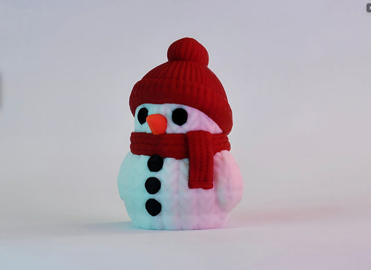 Knitted Snowman