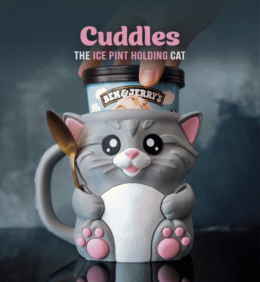 Cuddles - Pint size ice cream holder