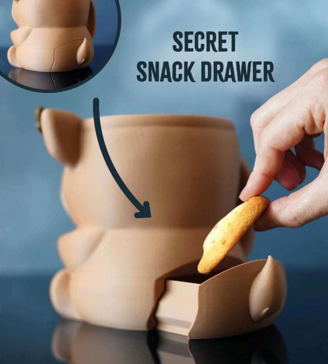 Pawblo the Polar Bear - Pint size ice cream holder