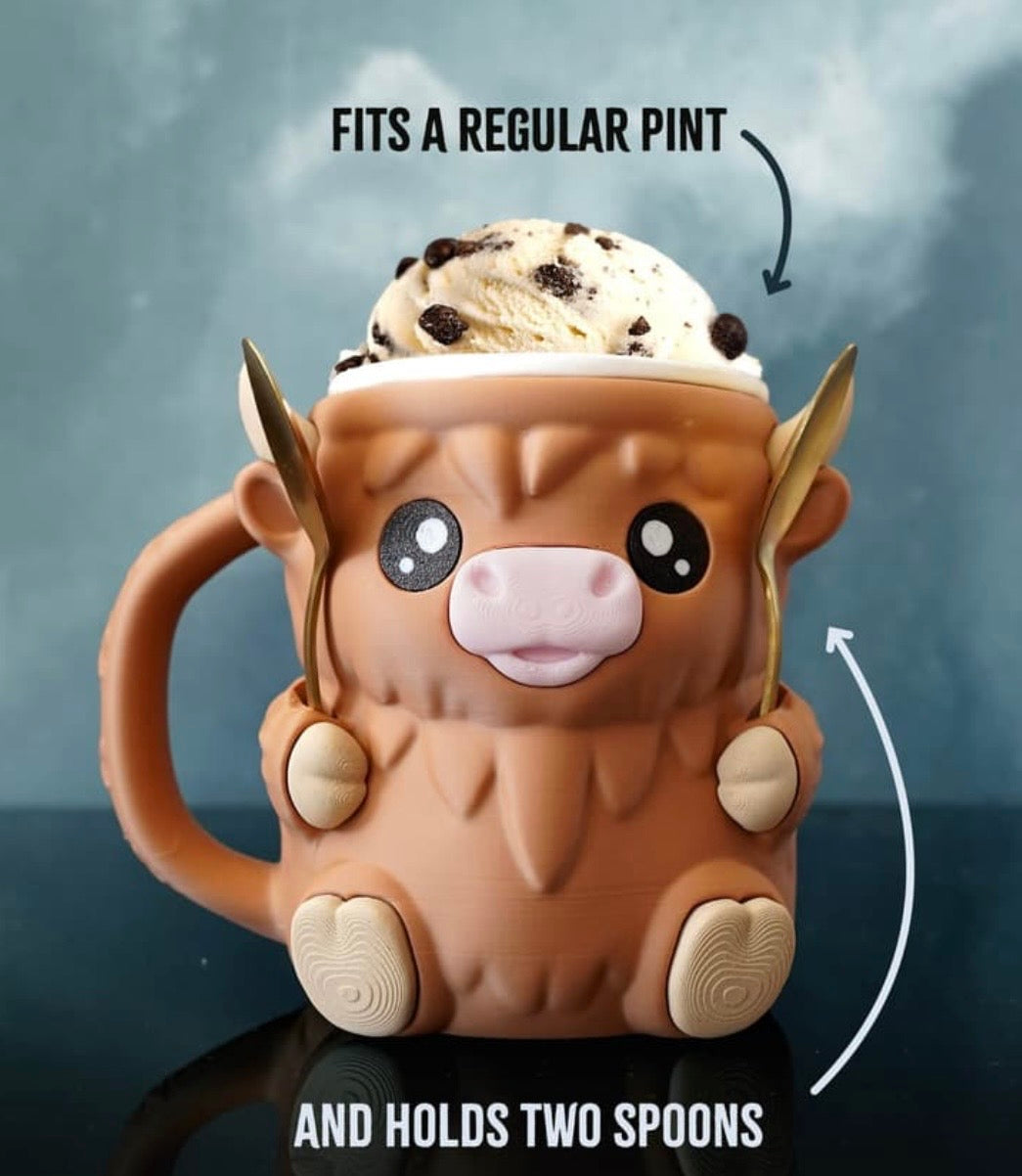 Ferdinand - Pint size ice cream holder