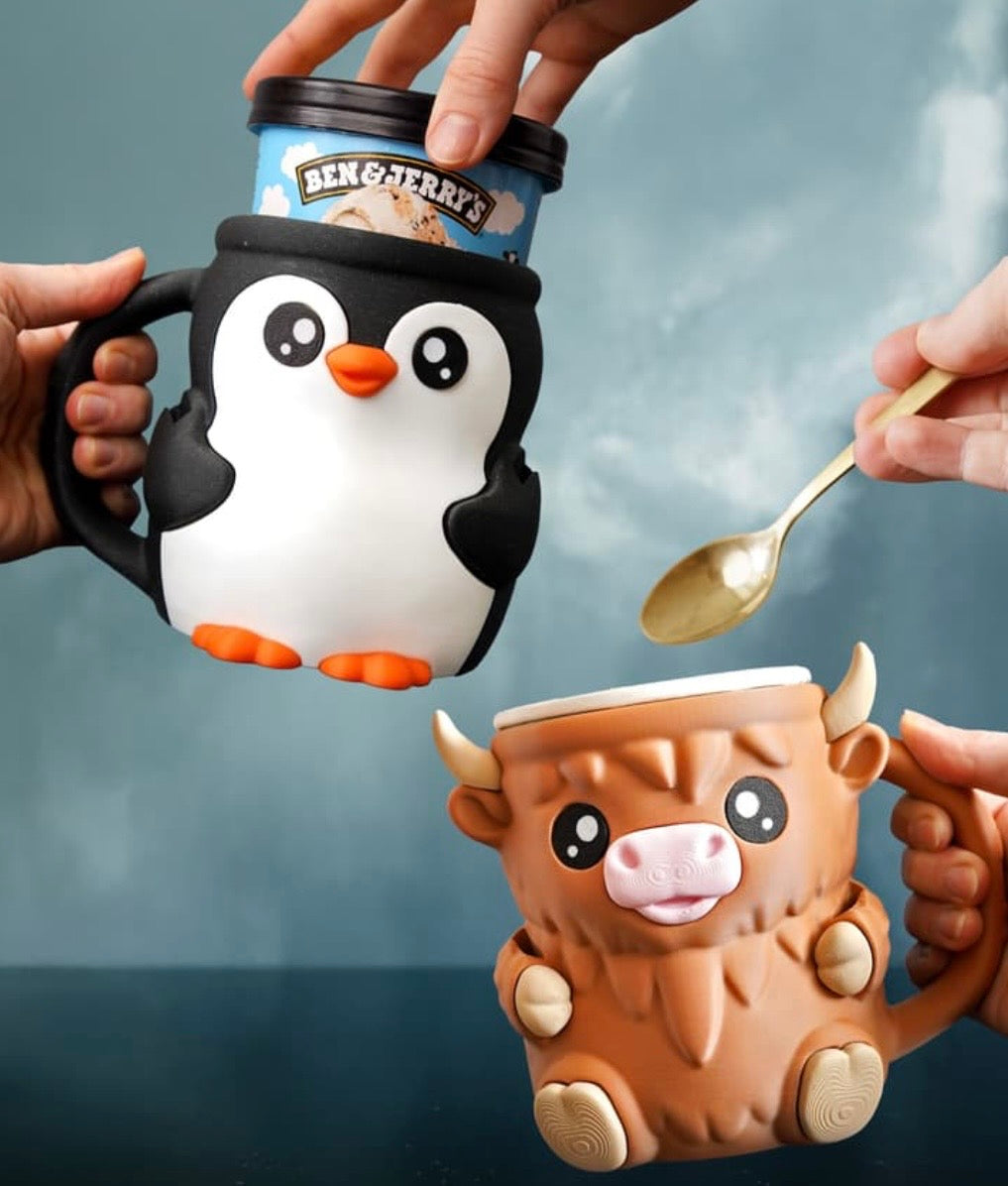 Pebbles - Pint size ice cream holder