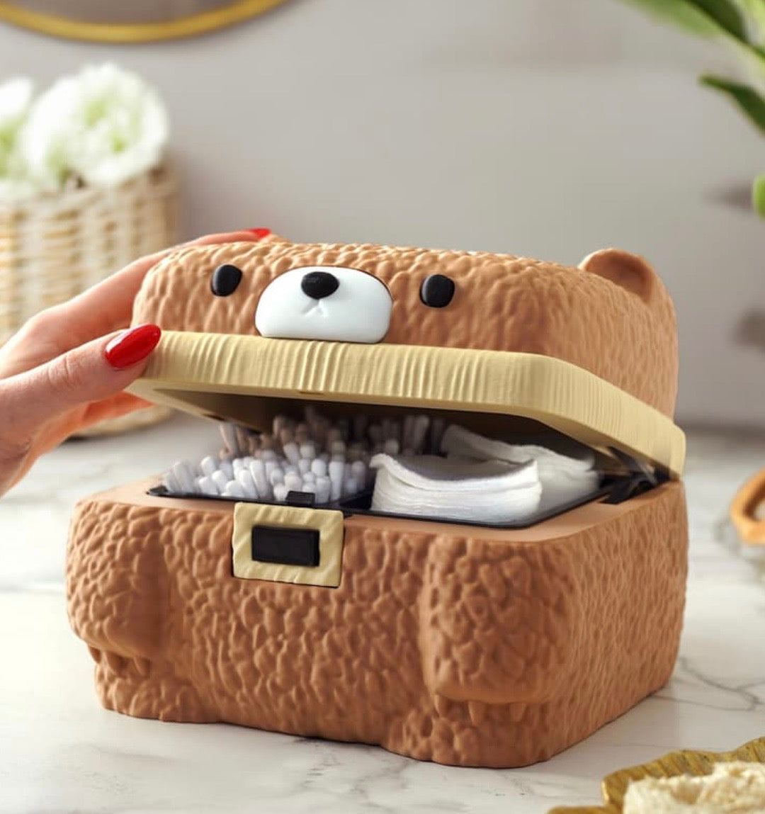 Square Bear Gift and storage Box
