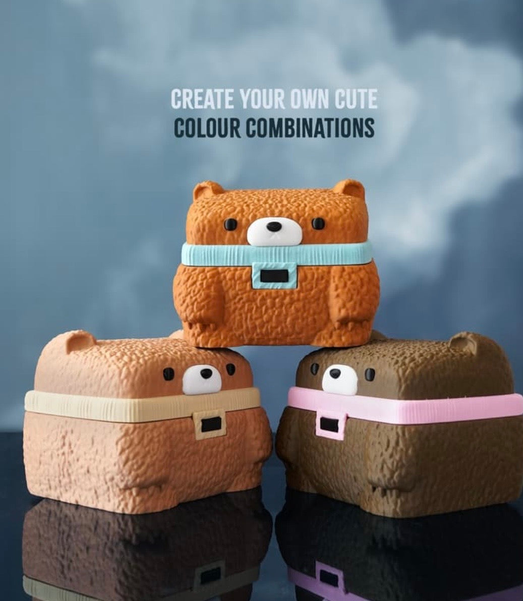 Square Bear Gift and storage Box