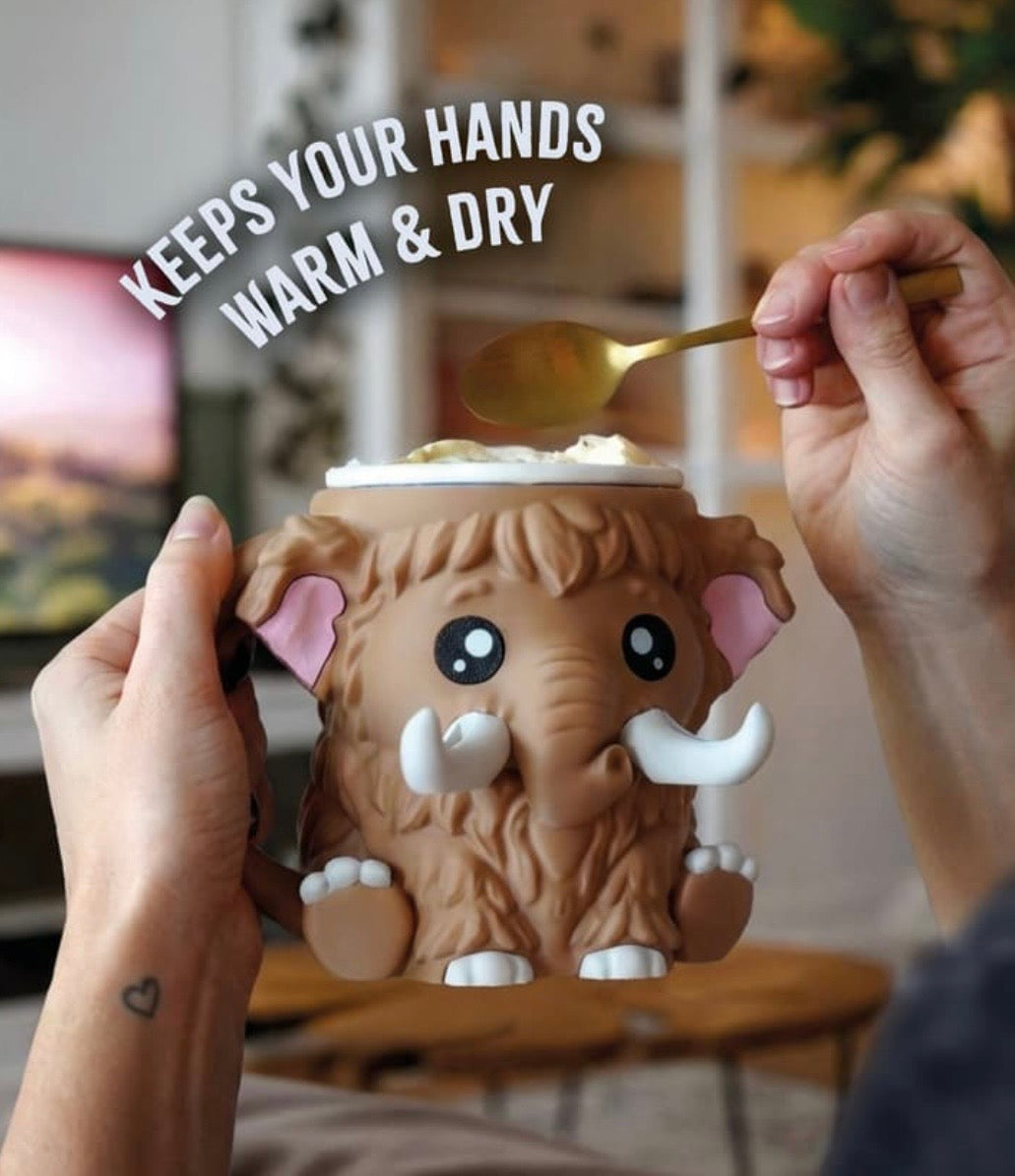 Mammuel the Mammoth - Pint size ice cream holder