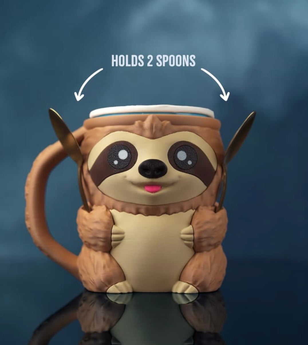 Sammy the Sloth - Pint size ice cream holder