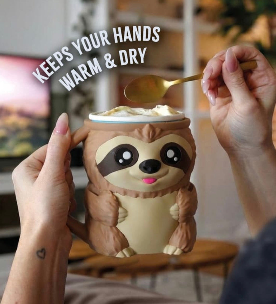 Sammy the Sloth - Pint size ice cream holder
