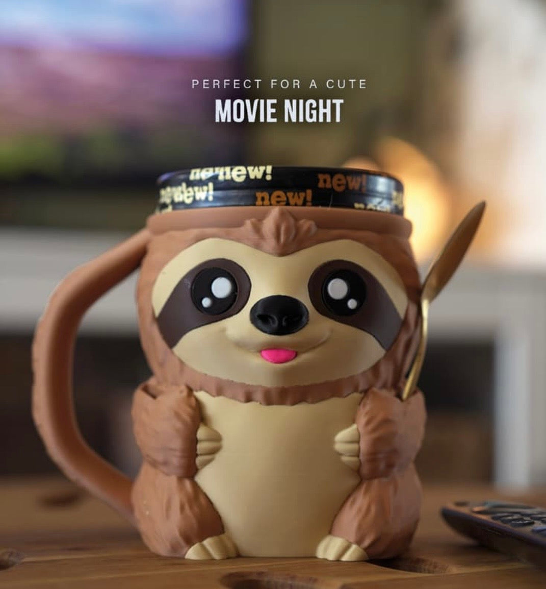 Sammy the Sloth - Pint size ice cream holder